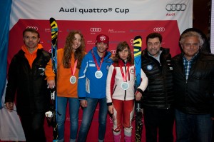 Los campeones del futuro en el podium del 19 Trofeo Pista! Pista! La Molina